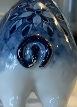 Koninklijke Tichelaar Makkum - Spaarvarken handgeschilderd kopen? Bied vanaf 100!