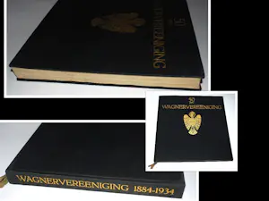 Antiquarisch Boek - schaars: Wagner's Parsifal (1884) & monografie (1904) & 50 jr. Wagnervereniging kopen? Bied vanaf 150!