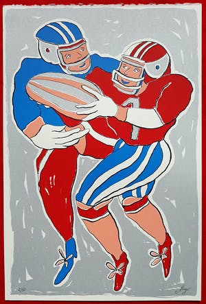 Hugo Claus - Dynamo, portfolio met 4 gedichten bij 4 zeefdrukken van Belgische kunstenaars kopen? Bied vanaf 195!