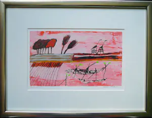 Anna Verrijt - Abstract landschap -geen titel- kopen? Bied vanaf 49!