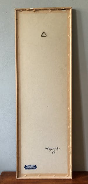 Niet of onleesbaar gesigneerd - Religieus figuur in glas-in-lood stijl kopen? Bied vanaf 1!
