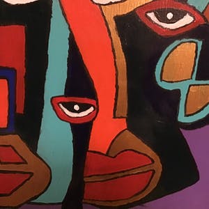 Niet of onleesbaar gesigneerd - Faces kopen? Bied vanaf 1!