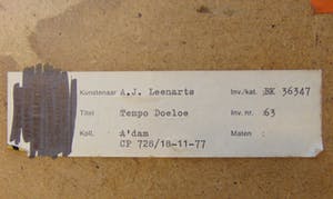 Ton Leenarts - Tempo Doeloe kopen? Bied vanaf 175!