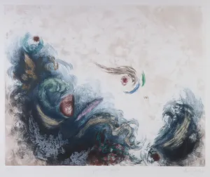 Heinz Voss - Ets/Aquatint, Spiel der Gezeiten - Ingelijst kopen? Bied vanaf 1!