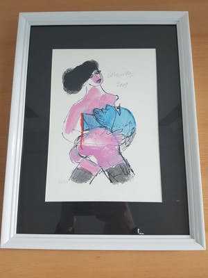 Corneille - Corneille 1922-2010 litho naakt in lijst handgesigneerd,genummerd en gedateerd kopen? Bied vanaf 150!