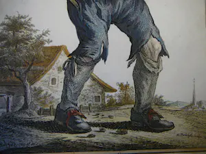 Joseph Franz Goez - R Brichet sculpt Jeanot (Jongeman met Hoed met bloemen) kopen? Bied vanaf 25!