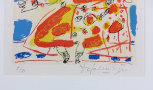 Kees Salentijn - Litho op papier, Nina - Ingelijst kopen? Bied vanaf 50!