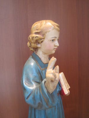 Heiligenbeeld - De jonge Jezus. kopen? Bied vanaf 40!