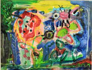 Hans Truijen - ORIGINEEL WERK 1984 LIMBURG verkocht voor € 750!