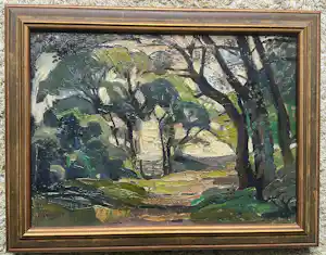 Herman Kruyder - Landschap verkauft für € 1500!