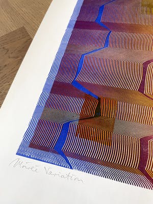 Volker Bussmann - Moiréé Variation 2 kopen? Bied vanaf 55!