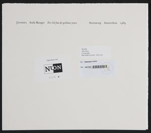 Niet of onleesbaar gesigneerd - Linosnede bij een lied van Itzik Manger kopen? Bied vanaf 1!