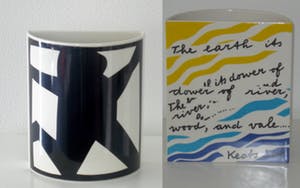 Jan Snoeck - Vaas met gedicht van Keats kopen? Bied vanaf 99!