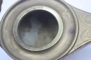 Niet of onleesbaar gesigneerd - Antieke Bronzen Diya Offer Olielamp (20e eeuw kopen? Bied vanaf 1!