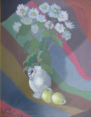 Willem Bol - Stilleven in kleurcompensitie kopen? Bied vanaf 60!
