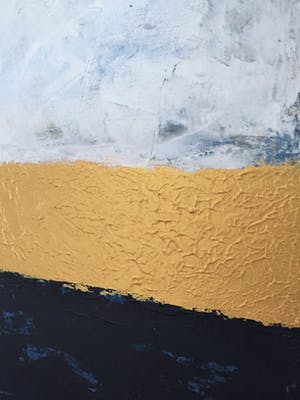 John Foppen - Symphony in Blue + Wh. +Gold........# K 04. XL . GROOT. kopen? Bied vanaf 179!