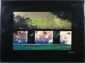 Paul Huf - C-Print, Boerderij - Ingelijst verkocht voor € 50!