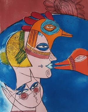 Corneille - ets 4/25, handgesigneerd en 1978 kopen? Bied vanaf 395!