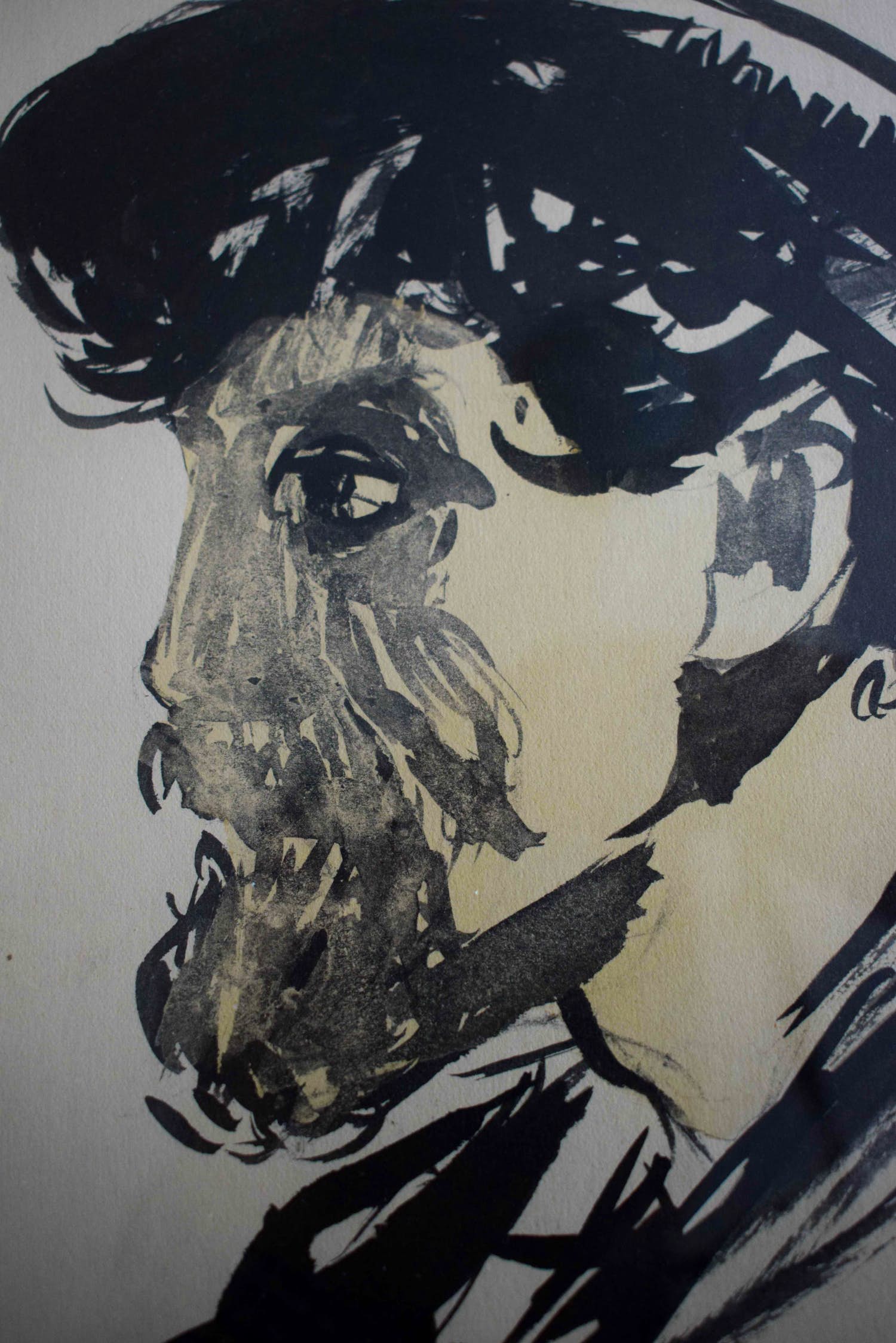 Kees van Dongen - Pochoir - Portrait de Homme verkocht voor € 125!