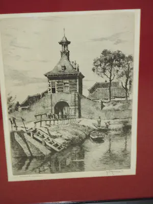 Hendrikus Roodenburg - Grafiek - Dalempoort Gorinchem kopen? Bied vanaf 75!