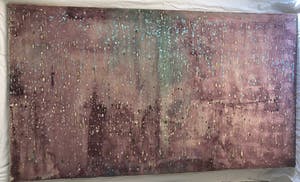 Niet of onleesbaar gesigneerd - Compositie op paars kopen? Bied vanaf 1!