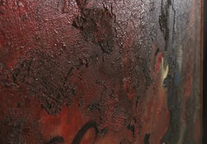 Harry Kranen - Olieverf op doek (met reliëf), Alpha en Omega, Ingelijst (Groot) kopen? Bied vanaf 1!