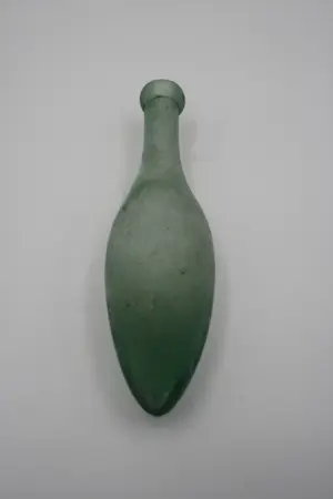 Niet of onleesbaar gesigneerd - Antieke Zee Groene torpedofles met blobtop kopen? Bied vanaf 1!