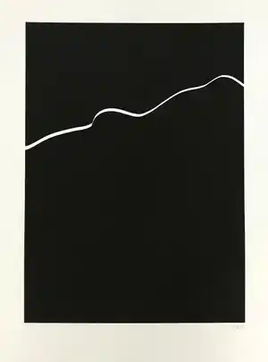 Harry van Kuyk - Lot van 2 Zeefdrukken - 1976 - "Grafinu" - 71/250 verkocht voor € 50!