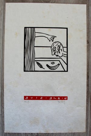 Tom Thijsse - 7 linosneden: de 7 hoofdzonden kopen? Bied vanaf 10!