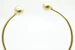 10 - Elegante 18 karaats geel-gouden "bolletjes" armband gekeurd kopen? Bied vanaf 620!