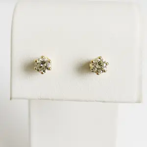 AcheterDiamanten oorbellen van 0,70 ct? Enchérissez de 750!