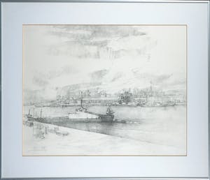 Ab Jongmans - Zonder titel - Ingelijst kopen? Bied vanaf 35!