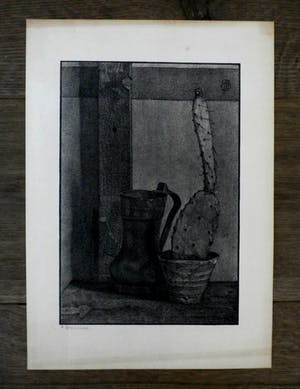 Rudolf Bremmer - Houtsnede - 1919 kopen? Bied vanaf 45!