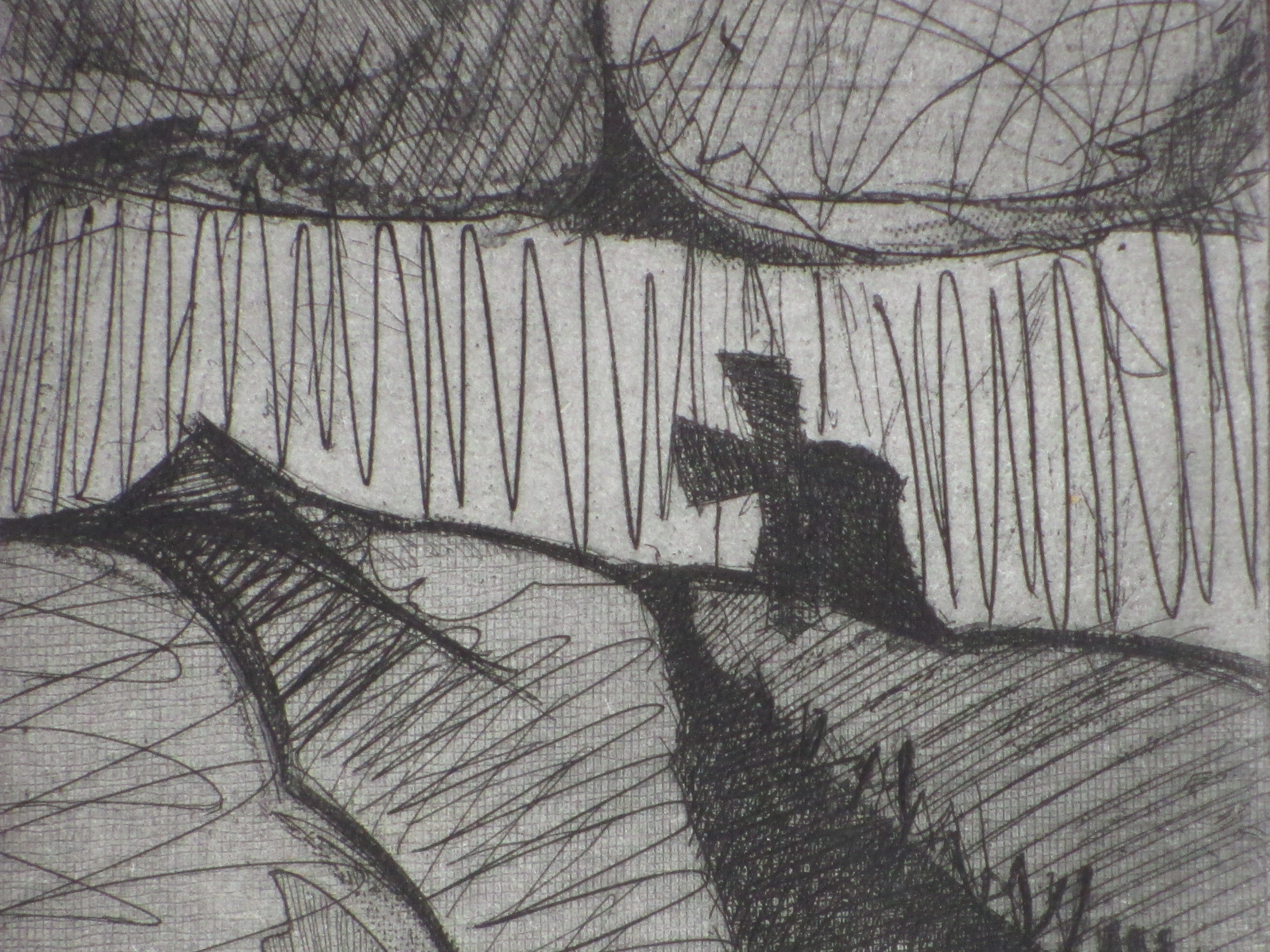 David Desjardine - Abstract landschap - Ets kopen? Bied vanaf 25!