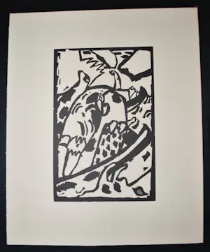 Wassily Kandinsky - originele houtsnede: Improvisation 7 kopen? Bied vanaf 50!