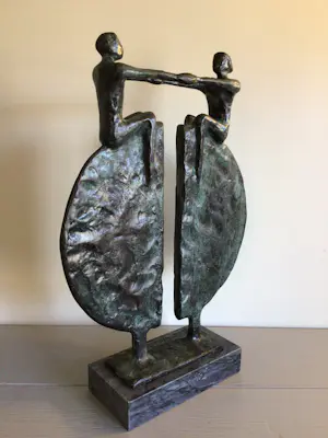 Corry Ammerlaan - “ Nieuw Perspectief “ XXL - zeldzaam kopen? Bied vanaf 1250!