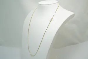 02 - Sierlijk en zo goed als nieuw 14 karaats geel-gouden Venetiaans collier kopen? Bied vanaf 220!