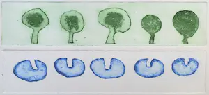 Jan Montyn - Oasis, aquatint ets kaufen? Bieten Sie von 80!