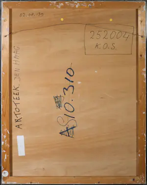 Henia Eizenberg - Gemengde techniek op papier, Gevouwen ruimte I - Ingelijst kopen? Bied vanaf 100!