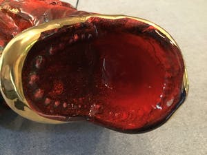 Vallauris Keramiek - VINTAGE - Vis tafellamp kopen? Bied vanaf 75!