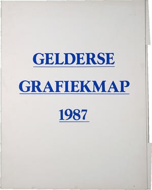 Sipke Huismans - Jan Montyn, Harr Scheffer e.a., Gelderse Grafiekmap 1987 (7x grafiek) kopen? Bied vanaf 1!