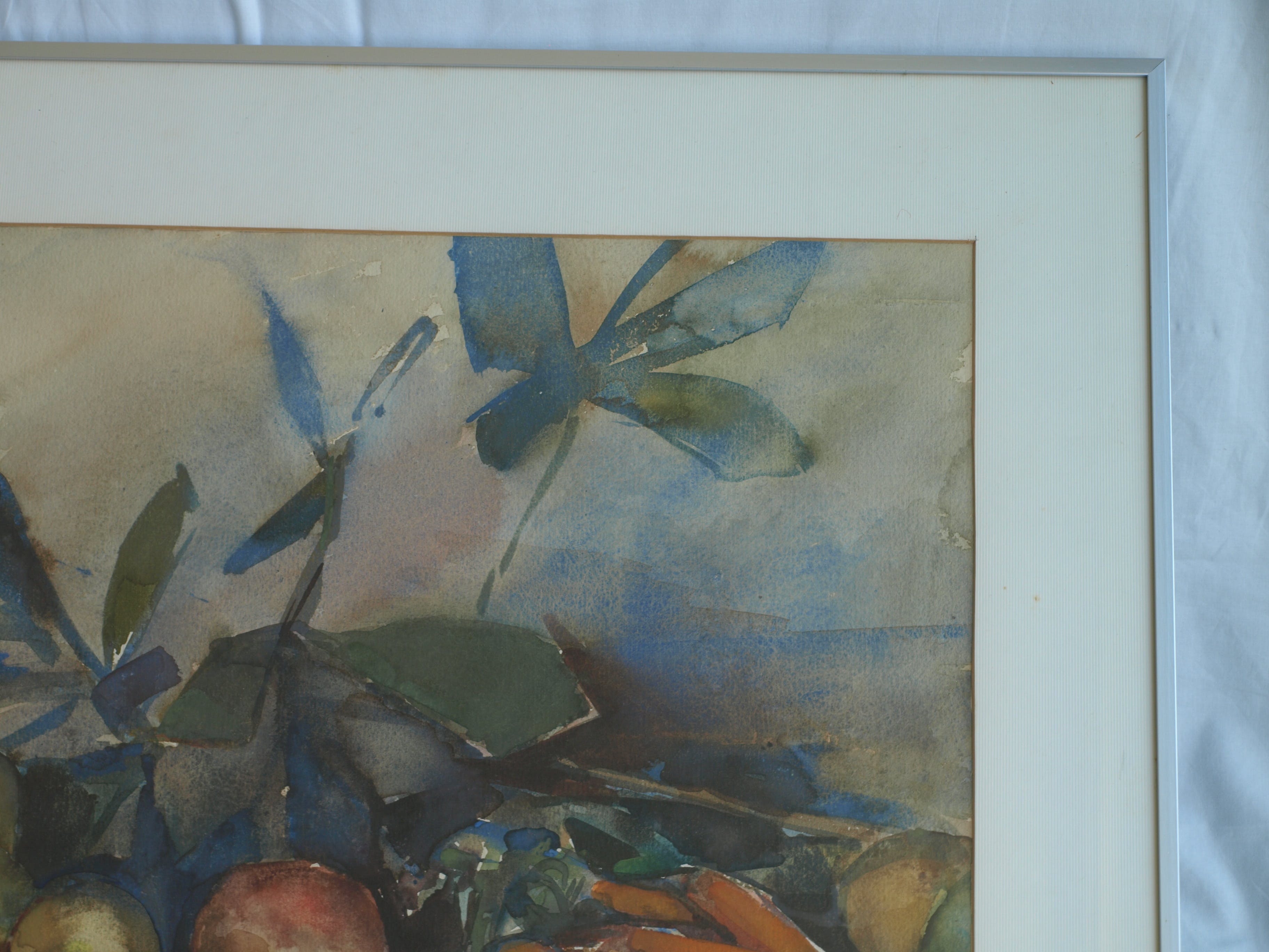 Jan Engelman - aquarel , Stilleven – gesigneerd & ingelijst – ca 1980 kopen? Bied vanaf 1!