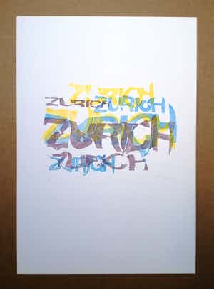 Pol Bury - Zurich - Handgesigneerde ets verkocht voor € 49!