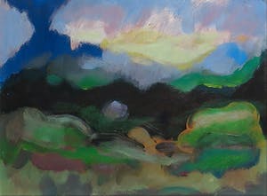 Ferd op de Coul - Olieverf op papier, Landschap - Ingelijst kopen? Bied vanaf 1!