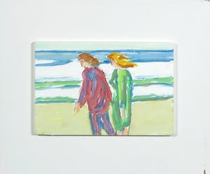 Paul Overhaus - Olieverf op paneel, Zonder titel - Ingelijst kopen? Bied vanaf 1!