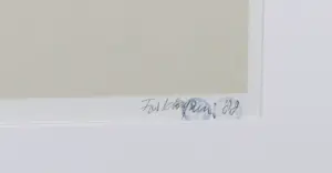 Fon Klement - Boardsnede, L'arbre Bleu - Ingelijst kopen? Bied vanaf 80!