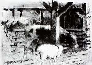 Jan Groenestein - Ets - 1962 verkocht voor € 60!