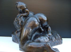 Brons (Onbekend) - Expliciet naakt . kopen? Bied vanaf 250!