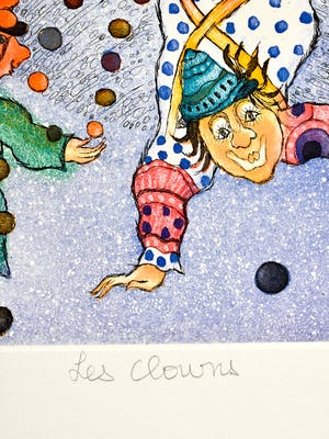 Buy Francoise Deberdt - Les Clowns? Bid from 50!