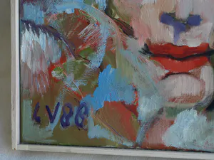 Louis Vorkink - Ingelijst , olieverf op doek , Mevr S. – 1988 kopen? Bied vanaf 100!